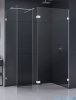 New Trendy Eventa kabina walk-in 80x110x200 cm z dodatkową ścianką przejrzyste EXK-4665/EXK-4646